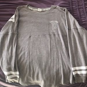 Pink oversized long sleeve
